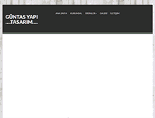Tablet Screenshot of guntasyapi.net
